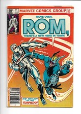 ROM 21 Marvel 1981 Return of the TORPEDO VG- 3.5 condition ( see scans)�