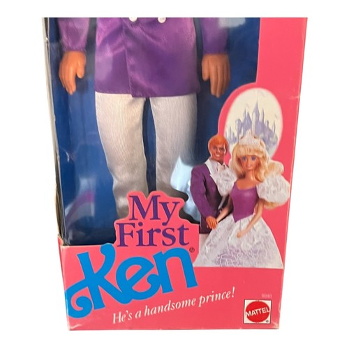 Barbie 1989 My First Ken Mattel 9940 Vintage Ships Now - Picture 3 of 6