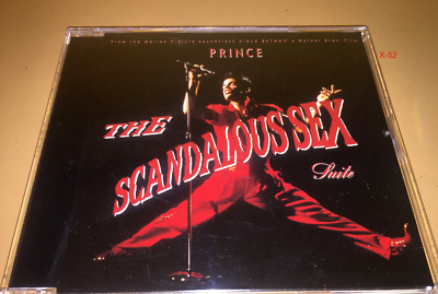Prince neon コレクターズCD Superhero Records Prince CD single Scandalous Sex Suite 9 track Batman 89 JAPAN