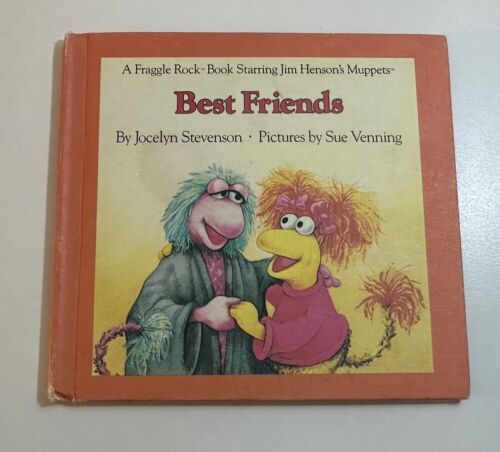 Best Friends Fraggle Rock Book Hardcover Jim Hensons Muppets First Edition WR - Picture 1 of 23