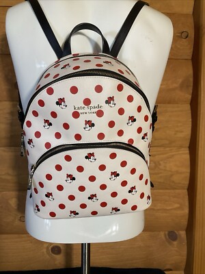 Disney Minnie Mouse Polka Dot Backpack by Kate Spade New  display picture 3