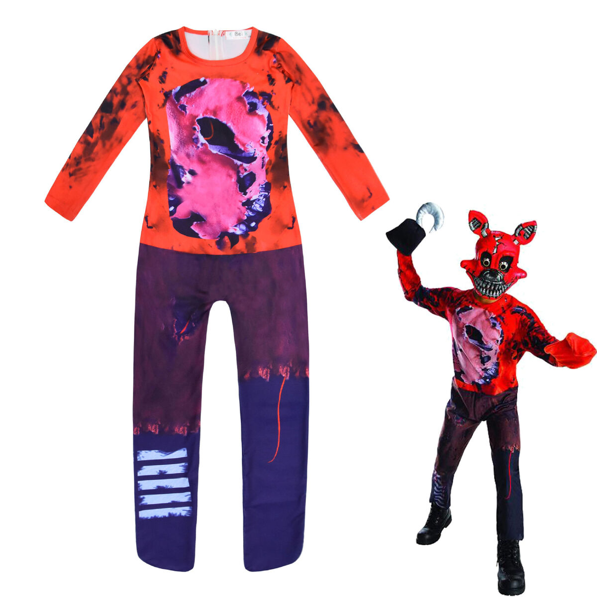 Five Nights At Freddy's 4 Nightmare Foxy Costume