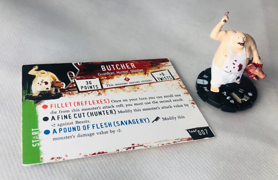 HorrorClix Butcher #007 Figur Modell Vintage Horror Clix