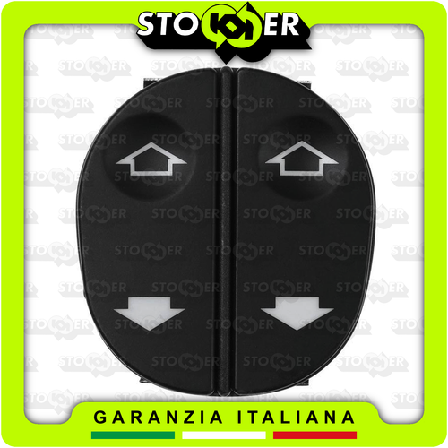 Pulsantiera Alzacristalli Doppio Interruttore per FORD Fiesta V JD/JH 01-11 - Imagen 10 de 22