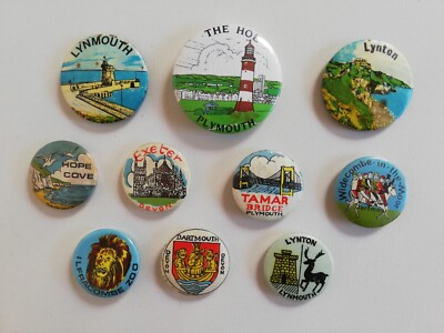Devon County Pin Job Lot Of Vintage Devon Pin Badges | eBay