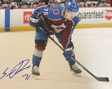 Sampo RANTA Signed 8x10 Photo! COLORADO AVALANCHE!  FINLAND!  W/COA