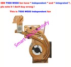 New for  lenovo IBM Thinkpad T500 W500 laptop CPU heatsink Independent Fan