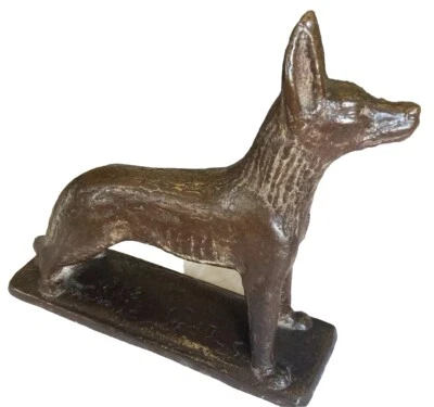 MARCEL DERNY SIGNE SUPERBE SCULPTURE ANIMALIERE EN TERRE CUITE 1900 ART NOUVEAU - Photo 1/4