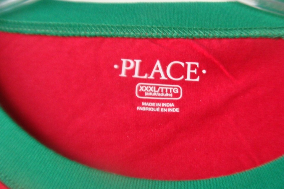 NWT Children's Place Adult Christmas Cotton Pajamas, size XXXL eBay