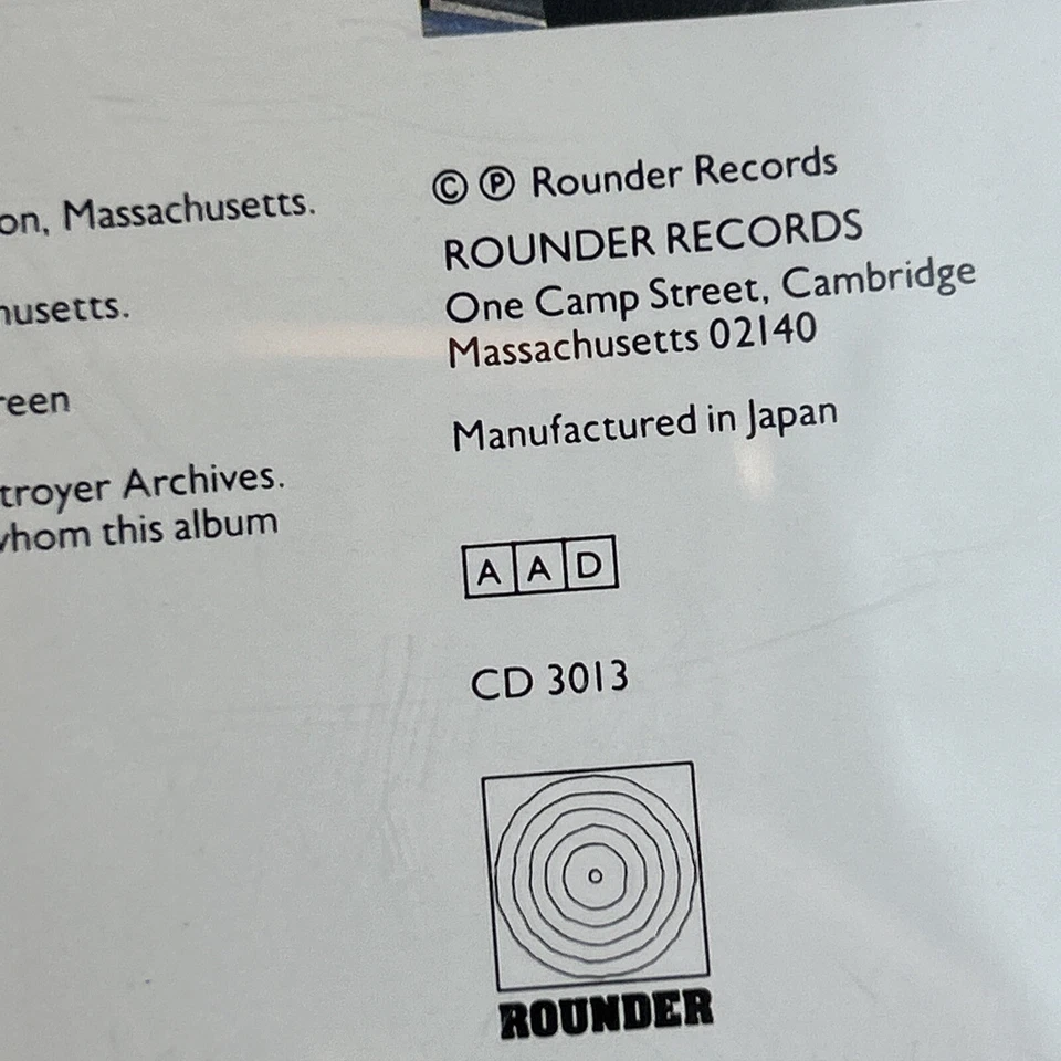 George Thorogood The Destroyers Self Titled 1987 CD ROUNDER Manufactured Japan - Image 3 of 4