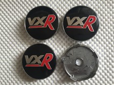 4x Vauxhall Alloy Wheel Hub Centre Cap Set Center Caps VXR Red 60mm