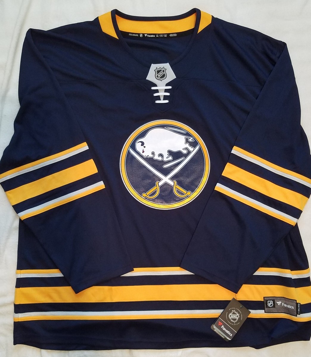 Fanatics NHL 2017 Buffalo Sabres Breakaway Jersey Home blue sz 5XL