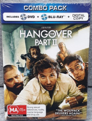 NEW: HANGOVER PART 2 Comedy Movie DVD & Blu-Ray Region B Free Fast Post