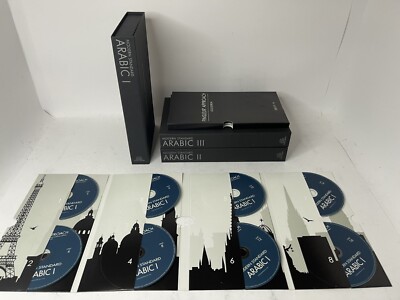 Pimsleur Approach Gold Modern Standard Arabic Level 1-3 Total 48 CDs Full Bundle