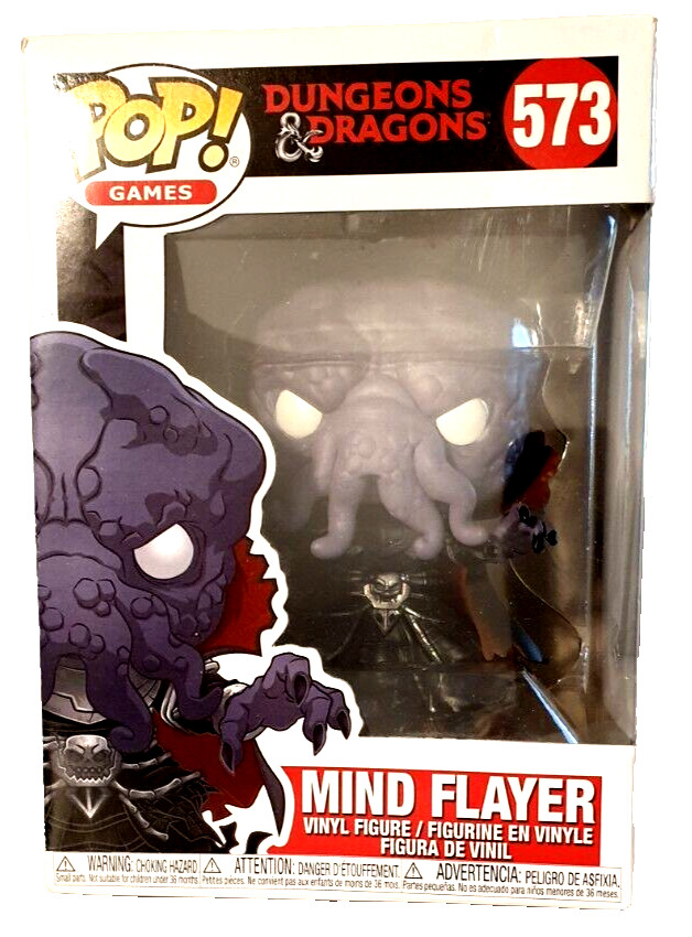 Mind Flayer Funko Pop #573 Dungeons &Amp; Dragons Series Vinyl Figure New In Box.