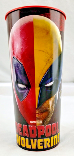 Deadpool And Wolverine Cinemark Popcorn Tin Bucket 2 And Cup EXCLUSIVE NEW - Picture 9 of 11