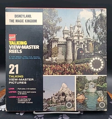 Disneyland Magic Kingdom Talking View-Master 3 Reel Set - 第 1/3 張圖片
