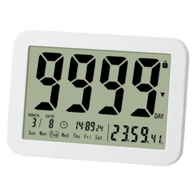 Digital Countdown Days Timer Count Down Clock for Vacation Retirement Wedding
