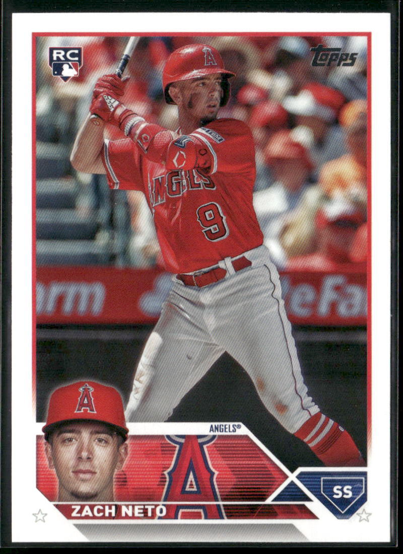 2023 Topps Update #US98 Zach Neto RC
