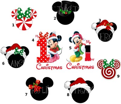 FROZEN ELSA ANNA CHRISTMAS XMAS IRON ON HEAT TRANSFER T-SHIRT FABRICS LOT FX