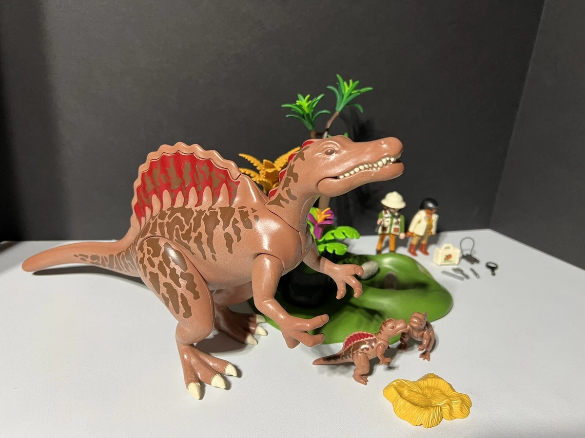 Playmobil 4174 Spinosaurus with Dino Nest and | eBay