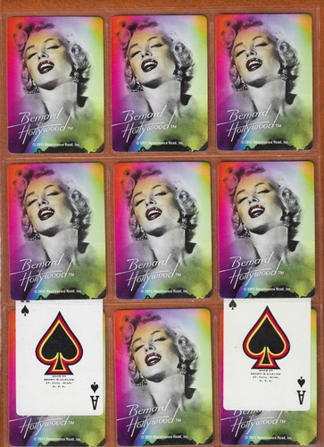 11 MARILYN MONROE Vintage Fotos auf 2011 Spielkarten Bernard's of Hollywood F - Bild 3 von 4