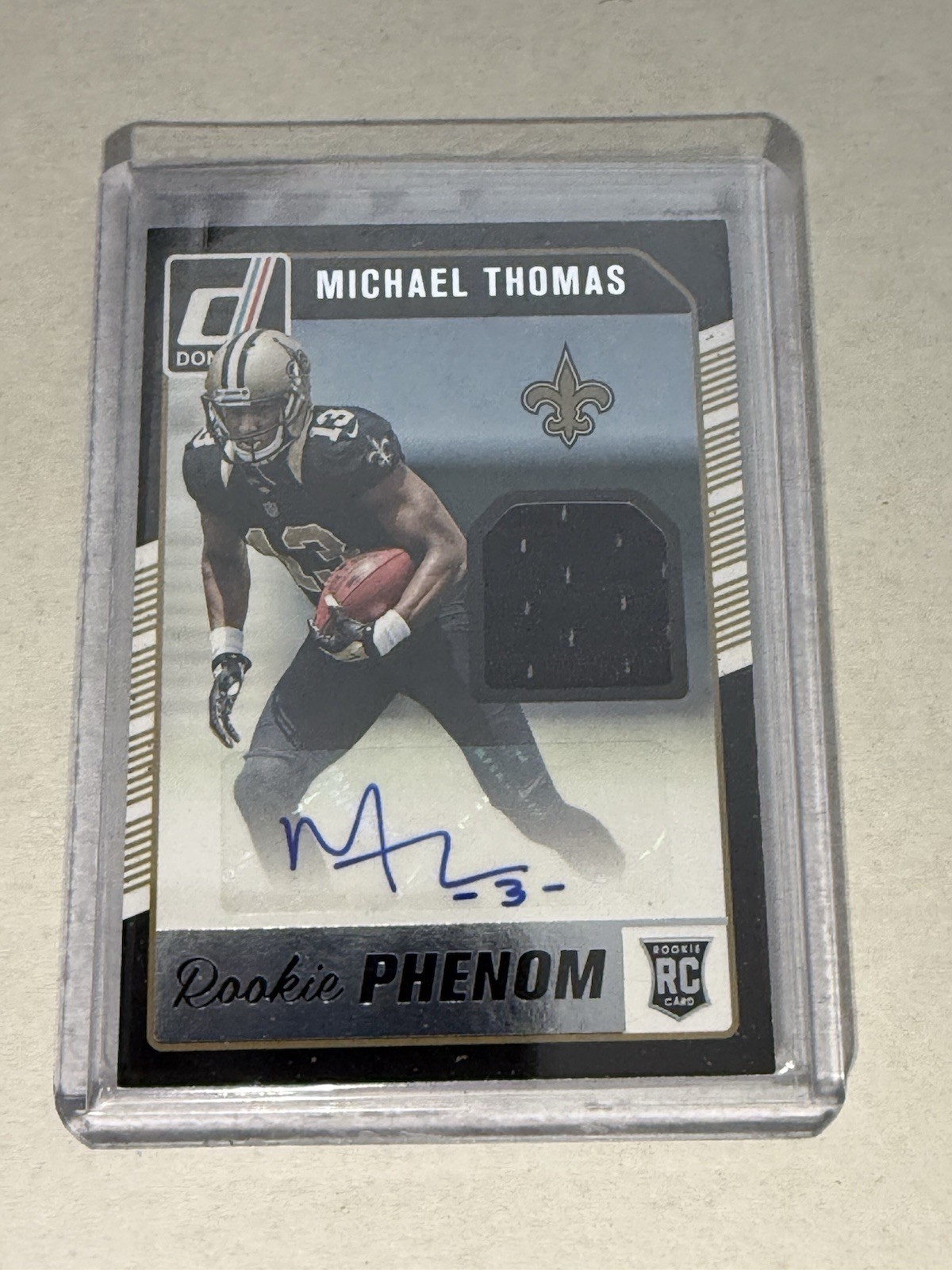Michael Thomas Panini Donruss Rookie Phenom Jersey Relics #28 Base
