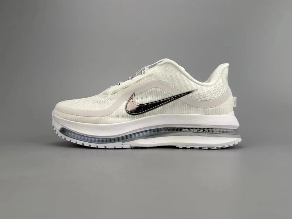 New Nike Air Zoom Pegasus Premium White blue Metallic Silver