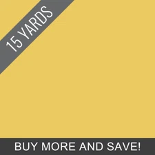 Pure Solid in Empire Yellow - 15 Yard Bolt by Hawthorne Supply Co
