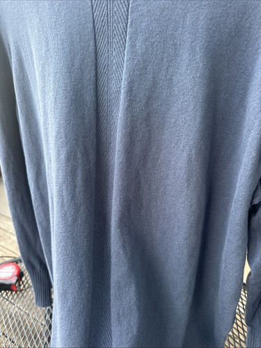 Talbots Plus 3X Dusty Blue Pull Over. Comfy, Broken In. Check Pics Descrip - Picture 12 of 15