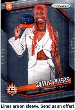 2025 Panini Prizm WNBA #150 Saniya Rivers