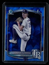2025 Bowman Draft Sapphire Cooper Flemming Tampa Bay Rays #BDC-166