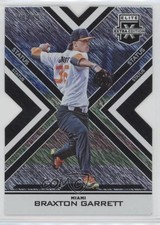 2016 Panini Elite Extra Edition Status Black Die-Cut 58/99 Braxton Garrett 0g4