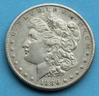 1886-S Morgan Silver Dollar -- Key Date -- 750,000 Minted