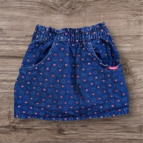 Vintage Osh Kosh Denim Skirt Lot Of 2 Made In USA Sz 4 Girls - Picture 3 of 8