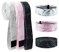 Fabric Booty Bands - Long  Short Resistance Bands for Women, Fitness Equipme...