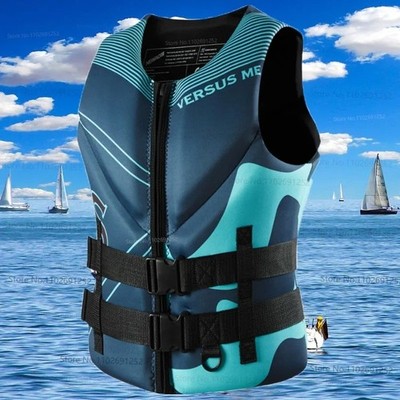 Schwimmweste für Erwachsene Wassersport Schwimmen Brandung Floß Kajak Angeln Jetski Life