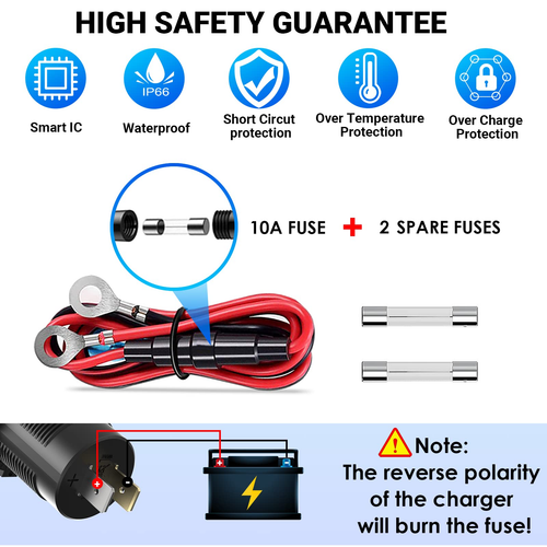 65W PD3.0 USB C Laptop Car Charger and QC3.0 12V USB Outlet for 12V Car Boat RV - Picture 8 of 9