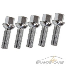 5x FEBI RADSCHRAUBEN KUGELSCHRAUBEN M12 x 1,5 x 20 mm DACROMET SW17 50024790