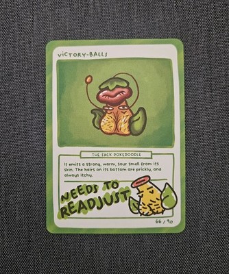 Victory-Balls 66/90 Pokedoodles Serie 2 Gag-Teams Fan Art Parodie Karte 2026