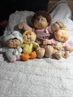 Lot Of 4 Cabbage Patch Dolls Great Variety