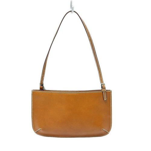 Auth CELINE - Brown Leather Shoulder Bag - Picture 3 of 9