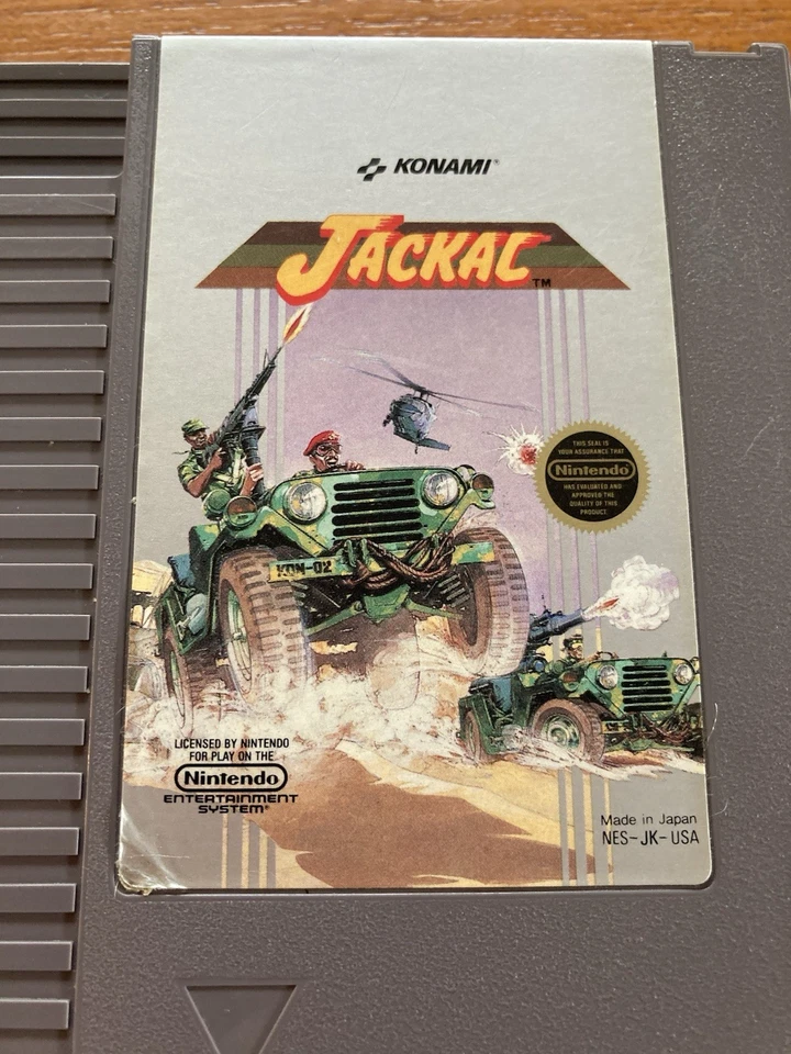 NES ~ JACKAL ~ Nintendo Game 3 Screw NES-JK-USA Game Cart Only NTSC - Image 2 of 4