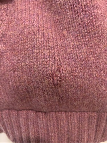 gap Pullover Weste mit Hoodie Lammwolle Rot Large - Bild 5 von 5