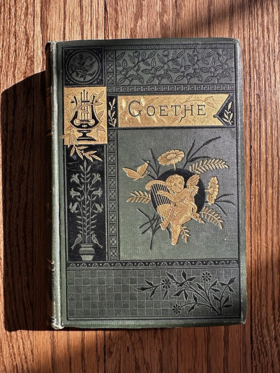 Original Johann Wolfgang von Goethe Antiquarian & Collectible