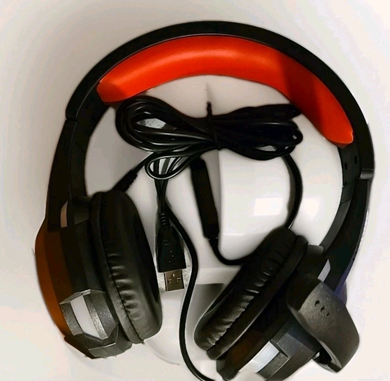 Gaming Headset with Mic, USB, Black-image