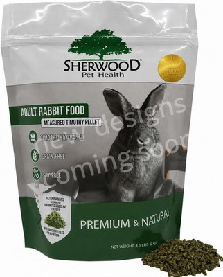 Adult Rabbit Food Timothy Hay Pellet 4.5 lbs. Hay-Based, Grain-Free, Soy-Free...