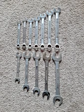 Vintage VA VV V series SEARS CRAFTSMAN 12pc SAE Wench Set 7/16" to 1" Forged USA