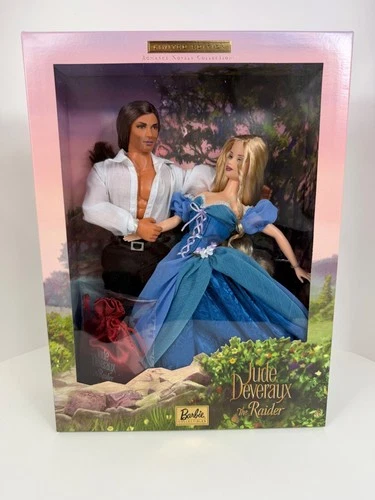 Jude Deveraux The Raider  Barbie Set NIB With Charm Bracelet  VTG