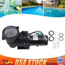 110-120V Filter Pump 1.5HP 6000GPH Inground Swimming POOL PUMP MOTOR w/ Strainer